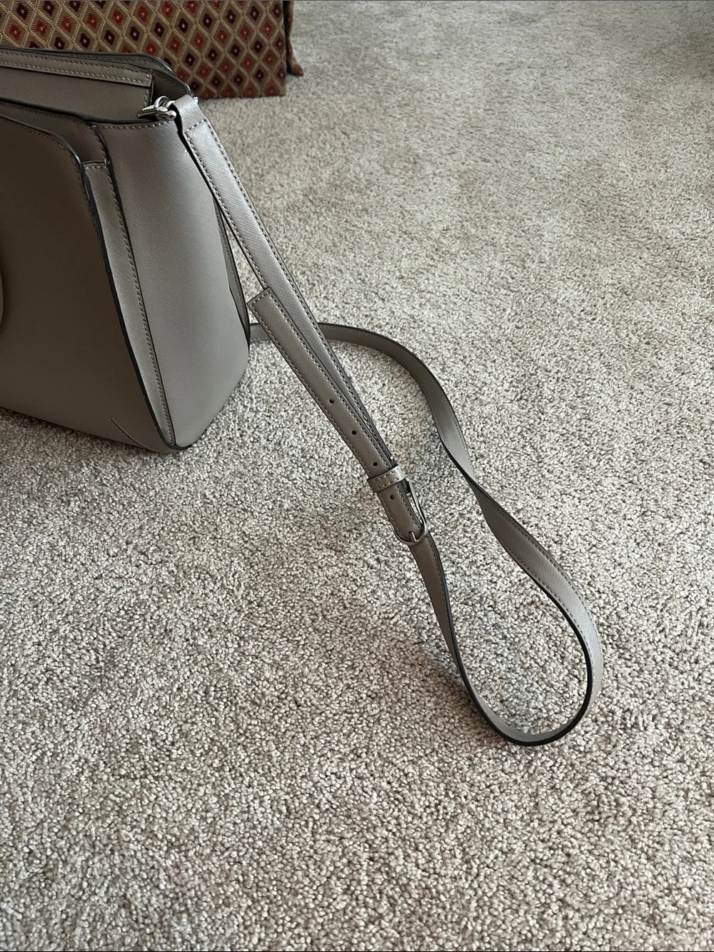 Tory Burch Gray Tote Bag